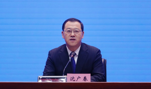 黑龍江省文化和旅游廳副廳長沈廣春。張澍攝