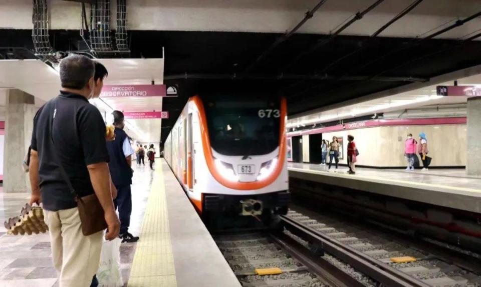 ?墨西哥城地鐵1號線。中國中車供圖。