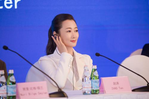 金爵獎(jiǎng)評(píng)委趙濤期待女性導(dǎo)演作品。主辦方供圖