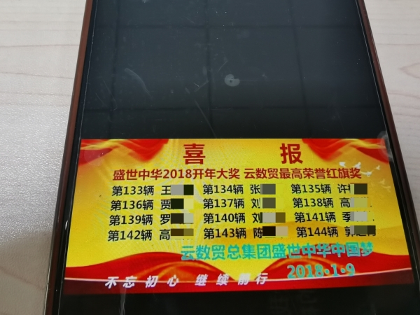 “紅旗獎(jiǎng)”部分獲獎(jiǎng)名單。臺(tái)商分局供圖