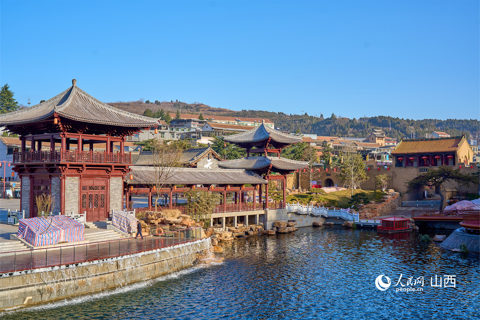 冬日里的山西省晉城市陽(yáng)城縣白巷里。人民網(wǎng) 張超寧攝